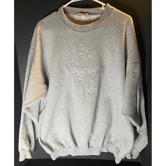 Disney Other - Vintage Disneyland Resorts Tigger Embroidred Crewneck Adult Mens XL Gray USA